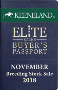 Keeneland November 2018 Sale