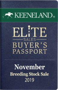 Keeneland November 2019 Breeding Stock Sale