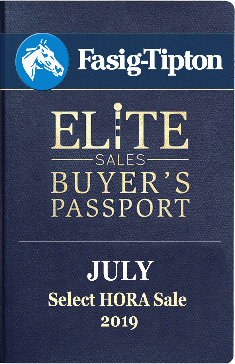 Fasig-Tipton July 2019 Select HORA Sale Passport