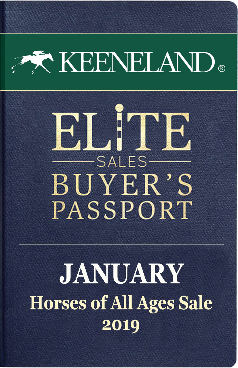Keeneland January 2019 Horses of All Ages Passport