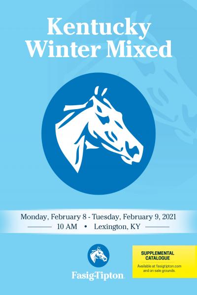 2021 Fasig-Tipton February Sale Catalogue Cover