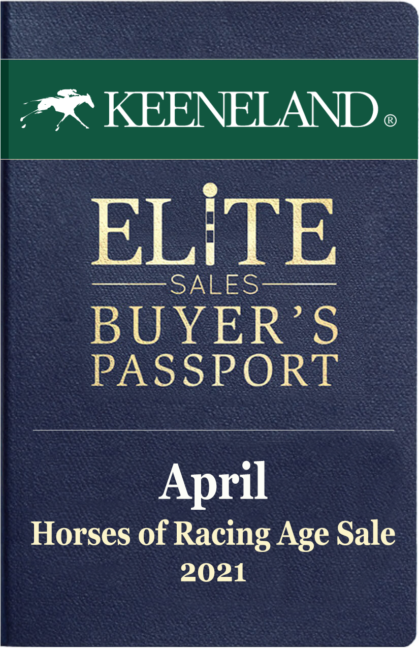 Passport for 2021 Keeneland HORA Sale